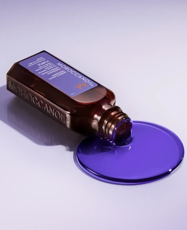 MoroccanOil Restorative oil "Violet pigments" | Moroccanoil Treatment Purple oil with violet pigments