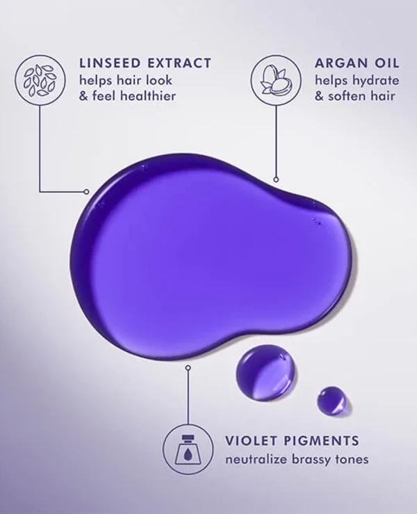 MoroccanOil Restorative oil "Violet pigments" | Moroccanoil Treatment Purple Repair Oil