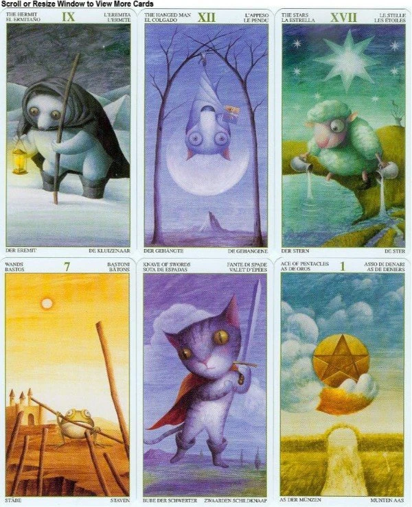 Lo Scarabeo Tarot Taro of the Mysterious Forest | Taro of the Mysterious Forest 3