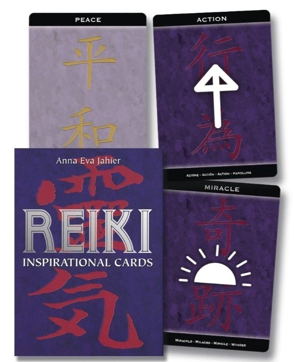 Lo Scarabeo Tarot - Oracle Reiki, Inspiration Cards Reiki. Inspirational Cards  back