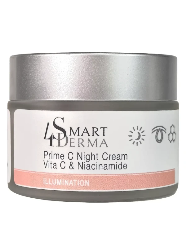 Smart4Derma - Super antioxidant night cream Prime C Night Cream Vita C&Niacinamide 50ml