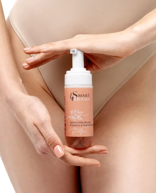 Smart4Derma Brightening foam for intimate hygiene with vitamin C and glutathione | Smart4Derma Brightening Foam