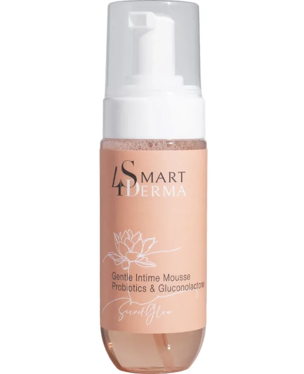 Smart4Derma - Brightening foam for intimate hygiene with vitamin C and glutathione Gentle Intime Mousse 150ml