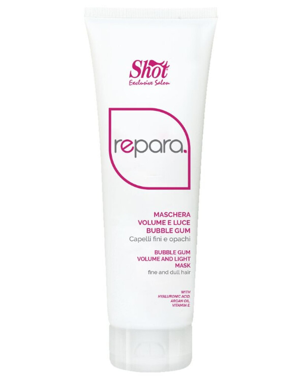 Shot - Lipid mask Bubble Gum for thin and dull hair Repara Bubble Gum Volume Mask 250ml