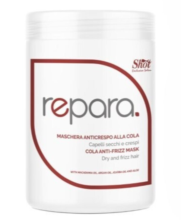 Shot - Cola Anti-Frizz Lipid Mask for Dry and Frizzy Hair Repara Cola Anti-Frizz Mask 1000ml