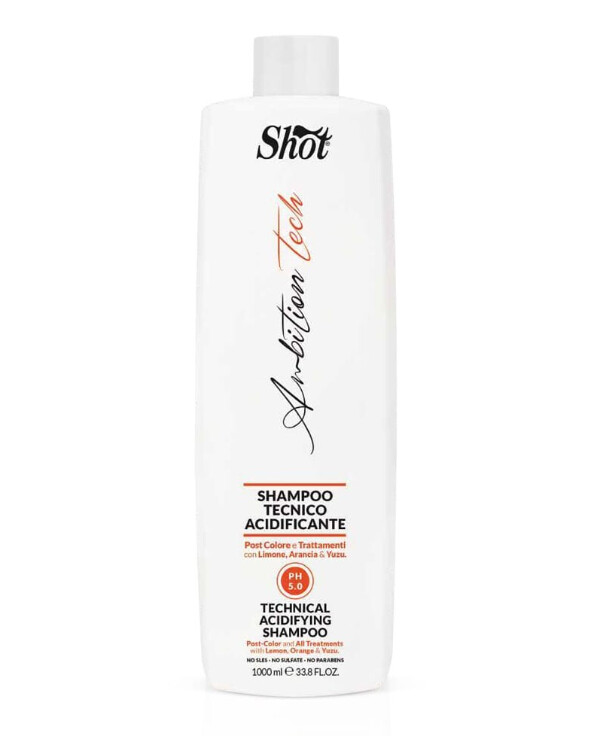 Shot - Shampoo for use after technical procedures Tecnico Acidificante Post Trеatment Shampoo 1000ml