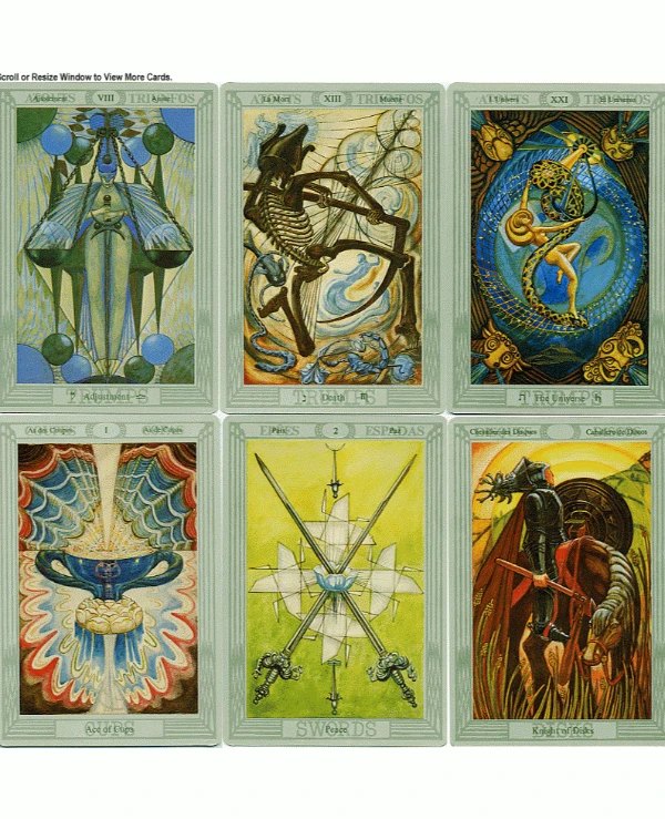 AGM-Urania Tarot Таро Тота Алистера Кроули | Aleister Crowley Thoth Tarot фото 3, цена, купить