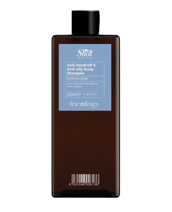Shot - Шампунь против перхоти для жирной кожи головы Normalizing Anti-Dandruff & Anti-Oily Scalp Shampoo 500 мл