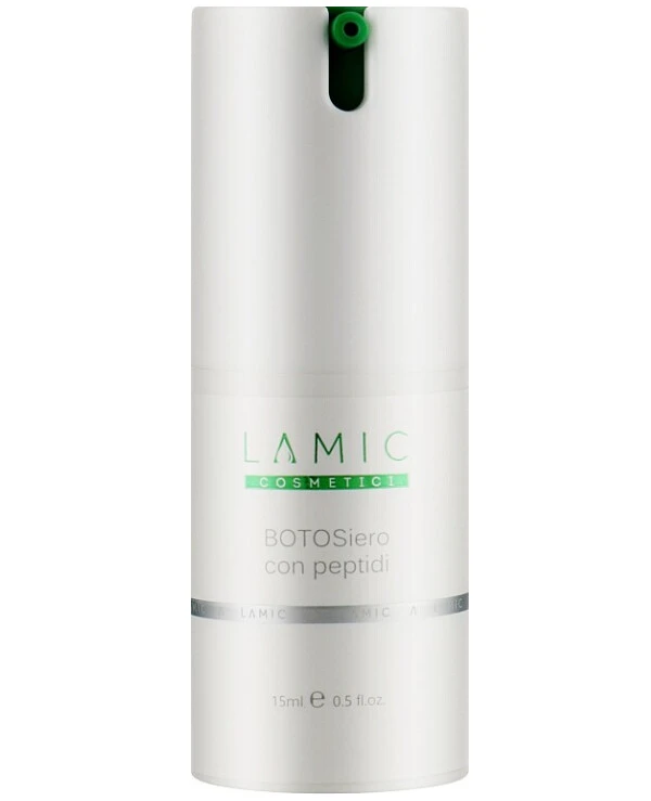 Lamic cosmetici - Сыворотка для лица с пептидами BOTO Siero Con Peptidi 15 мл