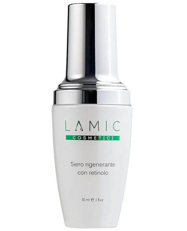 Lamic cosmetici - Восстанавливающая сыворотка с ретинолом для лица Siero Rigenerante Con Retinolo 30 мл
