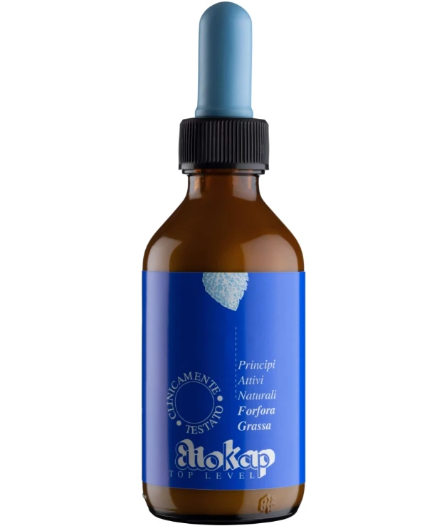 Eliokap - Natural active ingredients against oily dandruff Principi Attivi Naturali Forfora Grassa 100ml