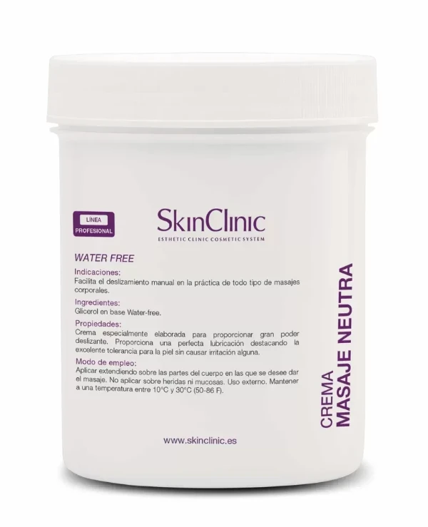SkinClinic - Neutral massage cream Neutral Massage Cream 1000ml