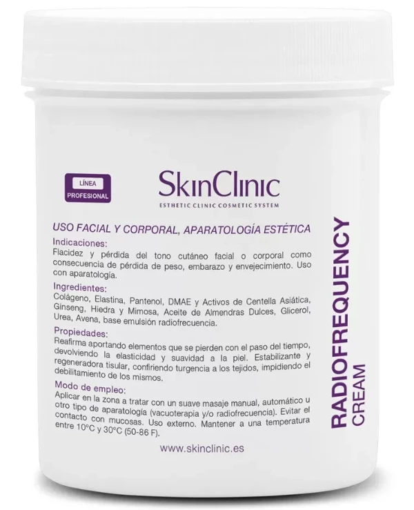 SkinClinic - RF lifting cream Radiofrequency Cream 1000ml
