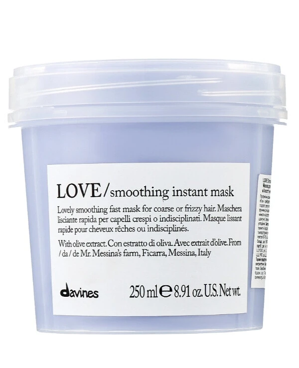 Davines - Мгновенная разглаживающая маска для непослушных и волнистых волос LOVE Smoothing Instant Mask 250 мл