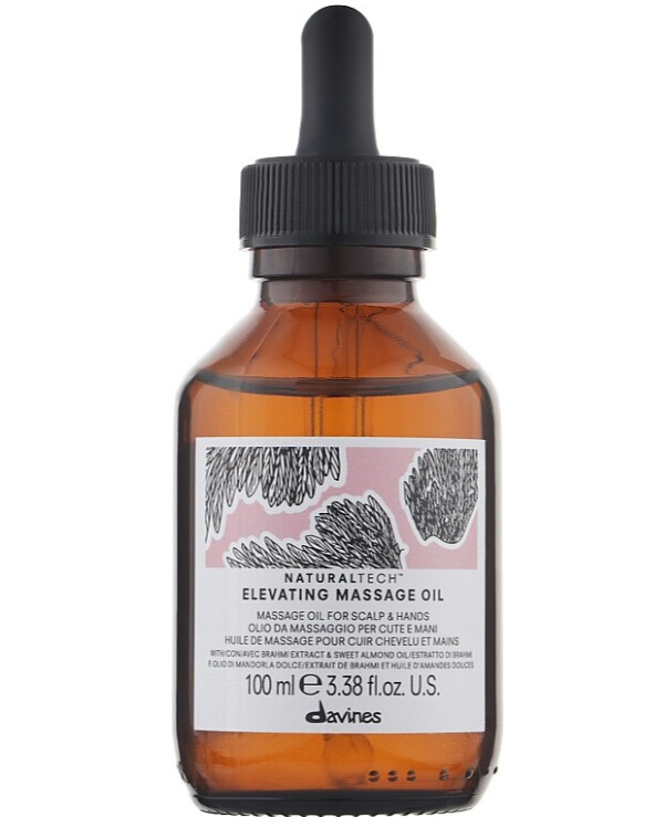 Davines - Nourishing and moisturizing massage oil for hair and scalp Naturaltech Elevating Massage Oil 100ml