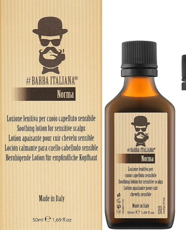 Barba Italiana Заспокійливий лосьйон для чутливої шкіри голови | Barba Italiana Заспокійливий лосьйон для шкіри голови Norma