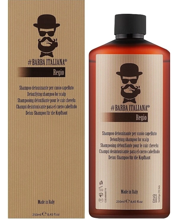 Barba Italiana Detoxifying scalp shampoo | Barba Italiana Regio Detox Shampoo