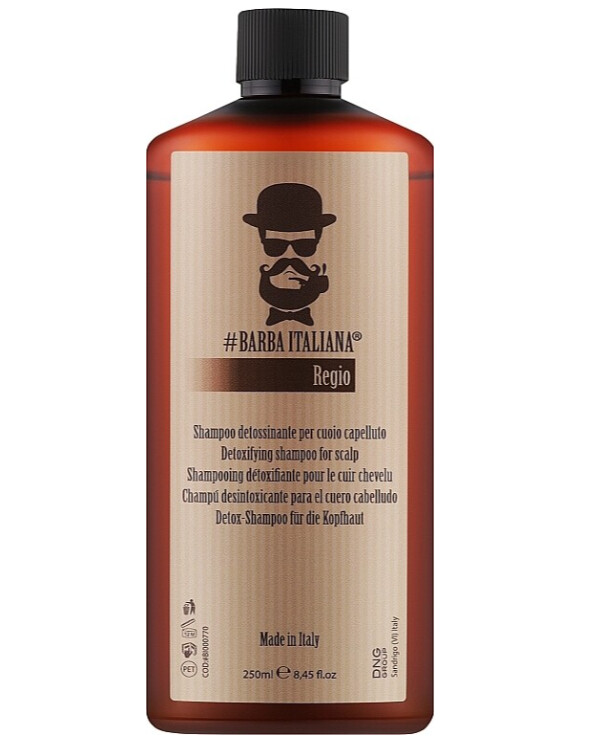 Barba Italiana - Detoxifying scalp shampoo Detoxifying shampoo for scalp Regio 250ml
