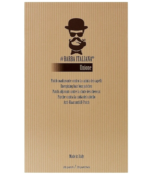 Barba Italiana - Энергетические патчи от выпадения волос Energising hair loss patches Unione 28 шт