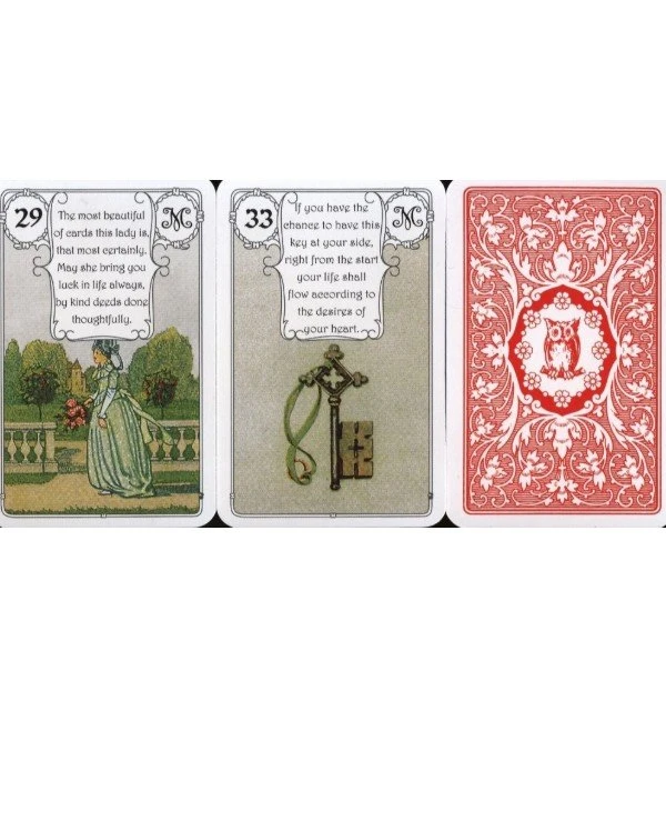 AGM-Urania Tarot Карты Ленорман Красная Сова | Lenormand Red Owl фото 3, цена, купить
