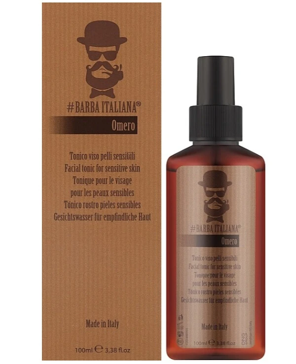 Barba Italiana Тоник для лица для чувствительной кожи | Barba Italiana Тоник для лица Omero Facial Tonic for Sensitive Skin