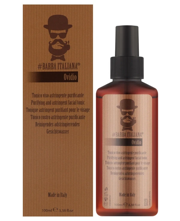 Barba Italiana Очищающий и освежающий тоник для лица | Barba Italiana Ovidio Purifying & Astringent Facial Tonic