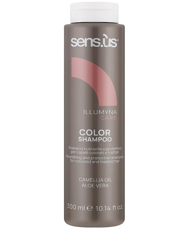 Sensus - Защитный шампунь для окрашенных волос Illumyna Care Color Shampoo 300 мл