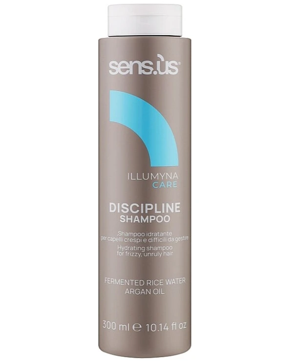 Sensus - Питательный шампунь для пушистых волос Illumyna Care Discipline Shampoo 300 мл