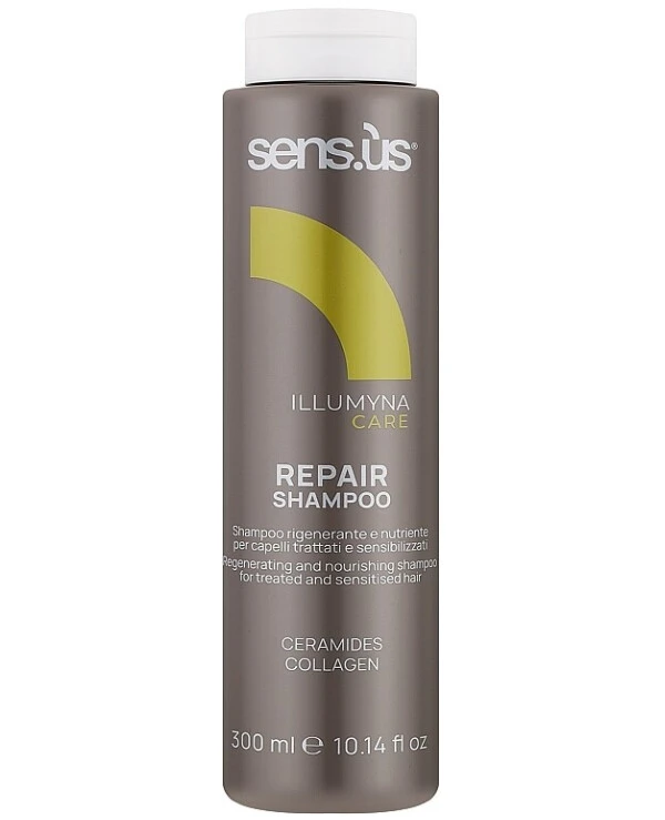 Sensus - Восстанавливающий шампунь для поврежденных волос Illumyna Care Repair Shampoo 300 мл