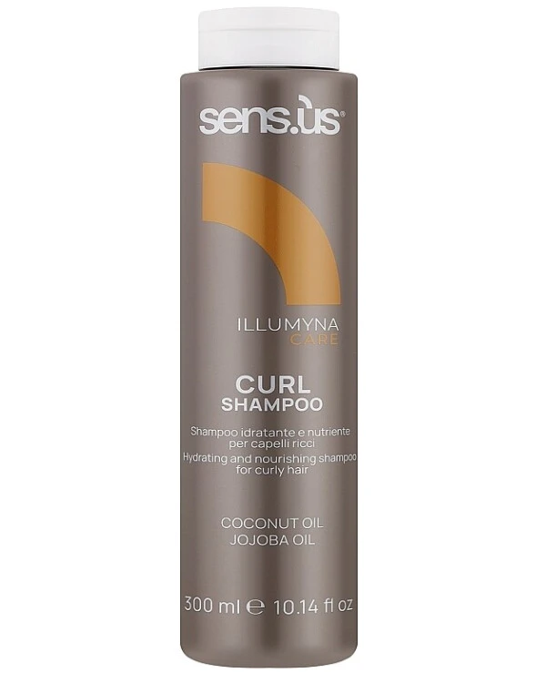 Sensus - Увлажняющий шампунь для вьющихся волос Illumyna Care Curl Shampoo 300 мл