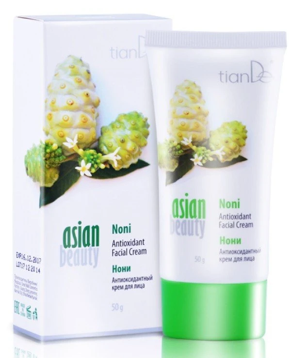 TianDe - Антиоксидантный крем для лица «Нони» Asian Beauty Noni Antioxidant Face Cream 50 мл