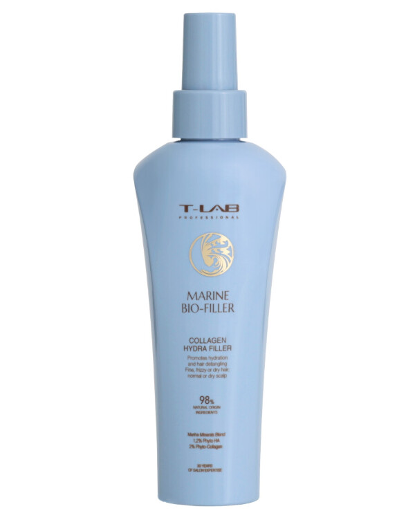 T-Lab Professional - Hair spray with hydrolyzed collagen Marine Bio-Filler Collagen Hydra Filler 150ml