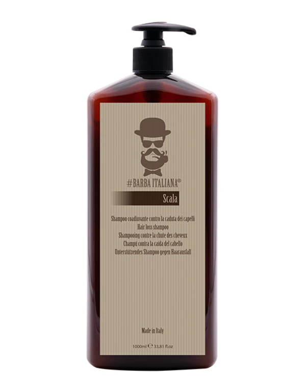 Barba Italiana - Шампунь против выпадения волос SCALA Hair Loss Shampoo 1000 мл