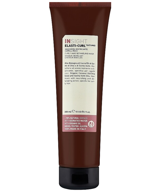 Insight Cosmetics - Detangling mask for frizzy hair Elasti-Curl Textured Curly Hair Detangling Mask 300ml