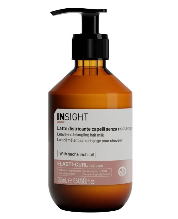 Insight Cosmetics - Milk for curly hair Elasti-Curl Leave-In Detangling Hair Milk 250ml