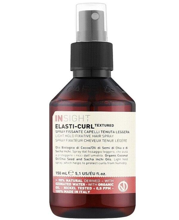 Insight Cosmetics - Light hold hair spray Elasti-Curl Textured Light Hold Fixative Hair Spray 150ml