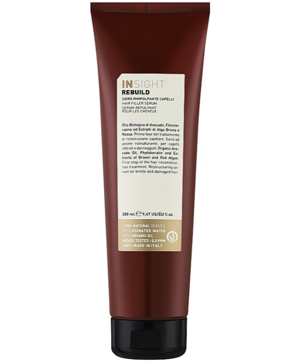 Insight Cosmetics - Hair filling serum Rebuild Hair Filler Serum 280ml