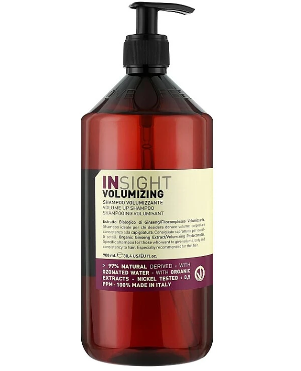 Insight Cosmetics - Шампунь для об'єму волосся Volumizing Shampoo 900 мл