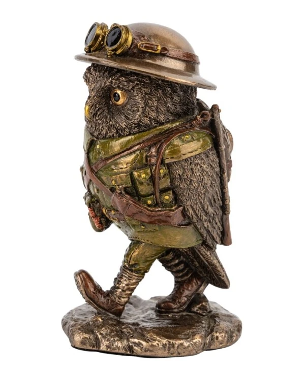 Veronese Guardian Owl Figurine, 10.5 cm (77773A4) | Veronese Statuette "Owl Protector", 10.5 cm