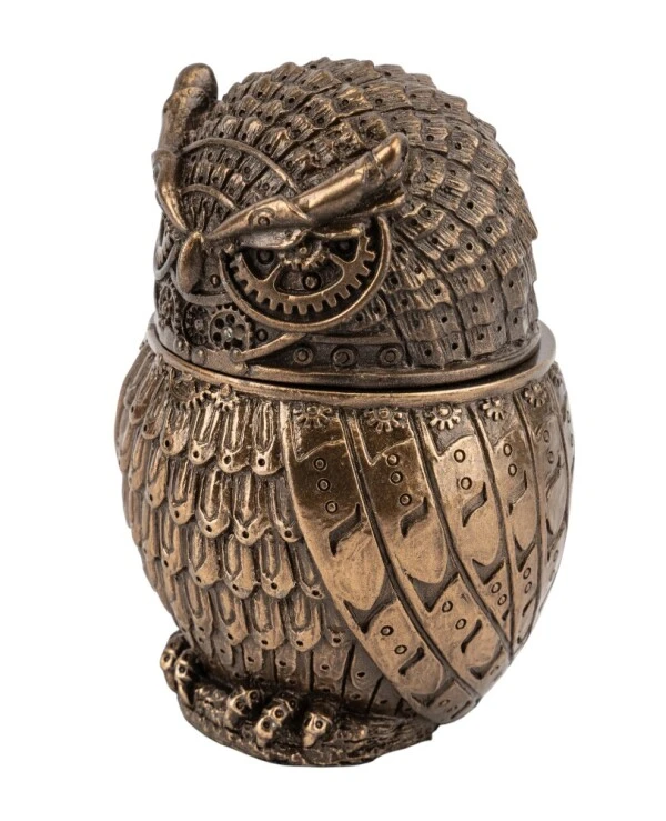 Veronese Veronese Owl Box, 8 cm (77985A1) | Veronese Owl Box