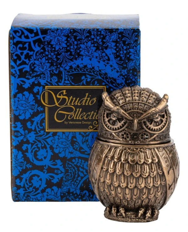 Veronese Veronese Owl Box, 8 cm (77985A1) | Veronese Owl Box, 8 cm 77985A1