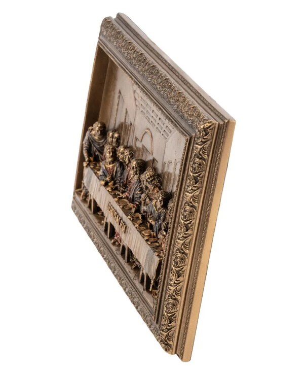 Veronese Bas-relief painting The Last Supper, 27 cm (78378A4) | Veronese bas-relief painting The Last Supper 78378A4