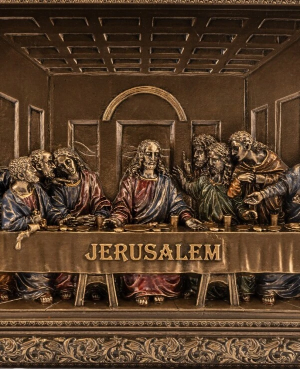 Veronese Bas-relief painting The Last Supper, 27 cm (78378A4) | Veronese bas-relief painting The Last Supper (78378A4)