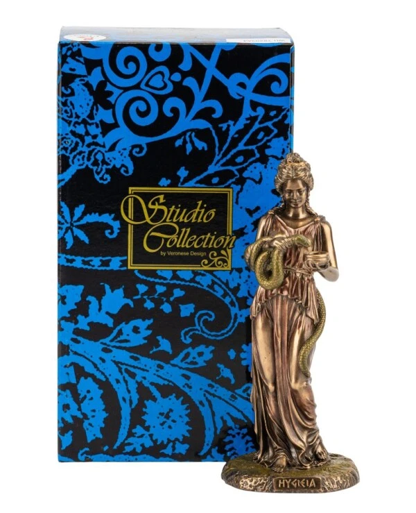 Veronese Statuette of Hygieia, Goddess of Health, 15.5 cm (78203A4) | 78203A4 Veronese Hygieia Goddess of Health Figurine, 15.5 cm