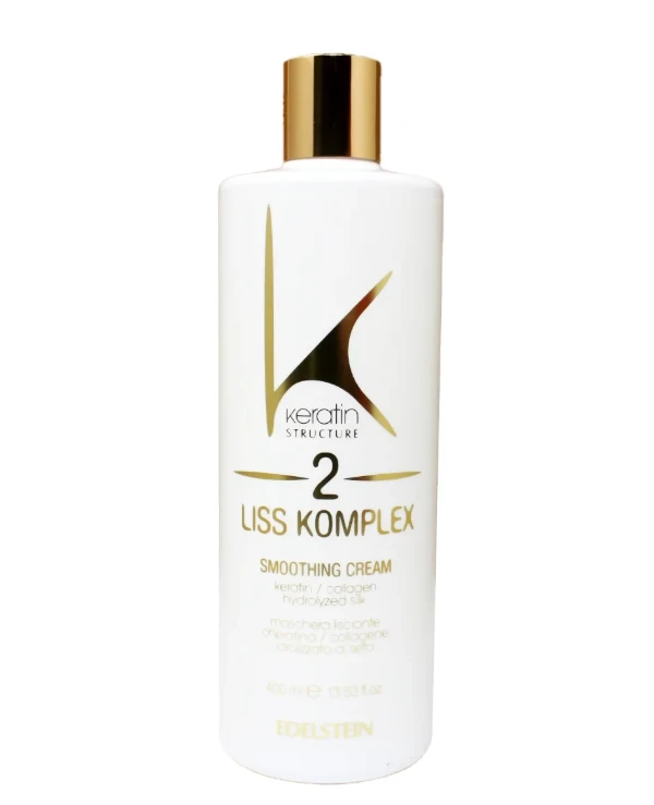 Keratin Structure - Smoothing mask (step 2) Keratin Liss Complex Smoothig Cream Step 2 400ml