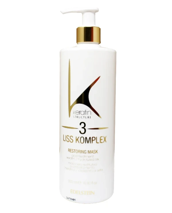 Keratin Structure - Restorative mask (step 3) Keratin Liss Complex Restoring Mask Step 3 500ml