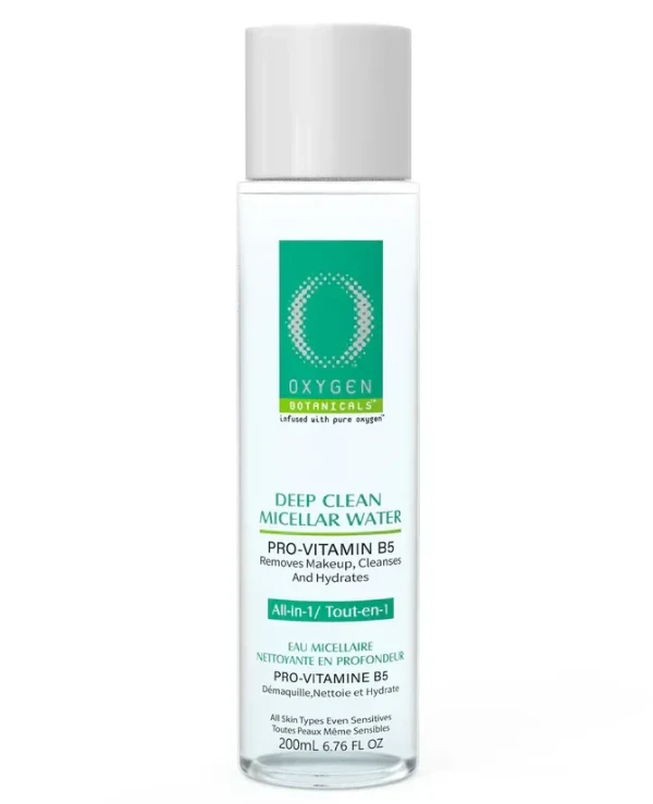 Oxygen Botanicals - Deep cleansing micellar water with provitamin B5 Deep Clean Micellar Water 200ml