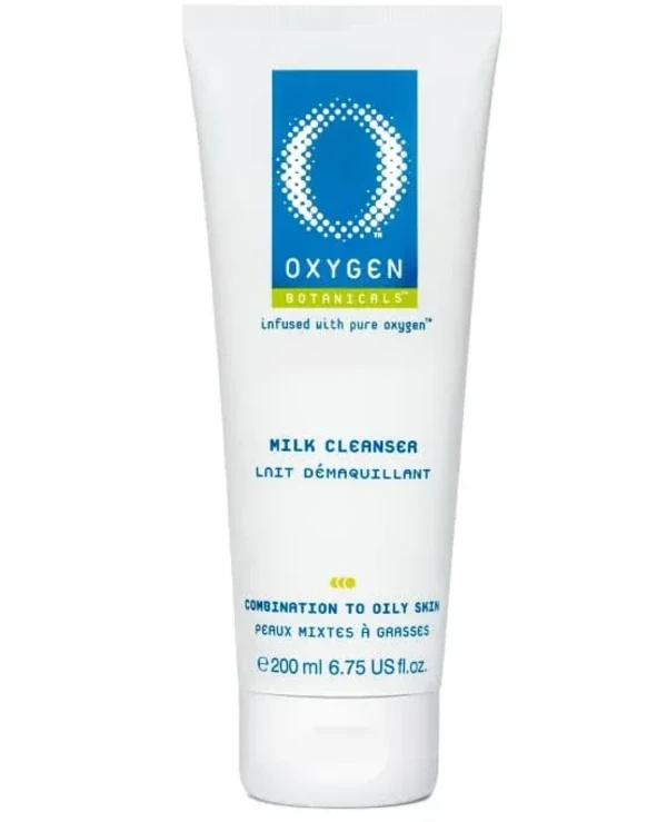 Oxygen Botanicals - Cleansing milk for combination and oily skin Sea Kelp & Linden Extracts Milk Cleanser 200ml
