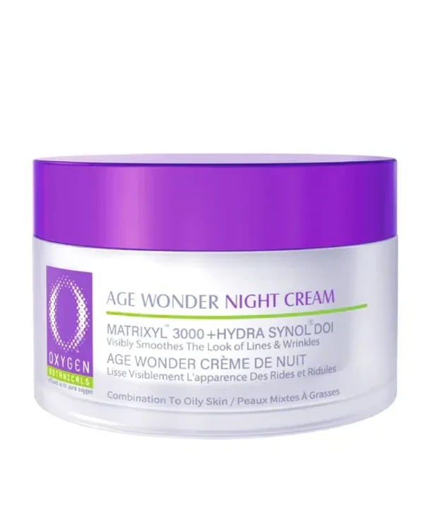 Oxygen Botanicals - Night cream for combination and oily skin Age Wonder Night Cream Combination to Oily Skin 50ml