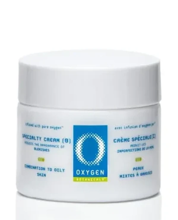 Oxygen Botanicals - Corrective cream B for problem skin Specialty Cream B Diminishes Blemishes Vitamin A + Coenzyme Q10 60ml